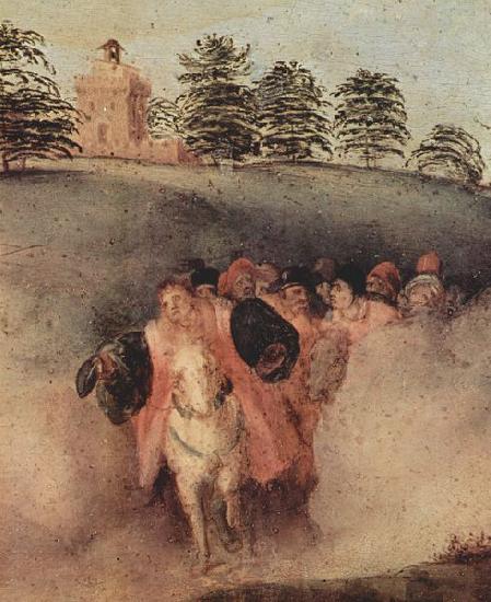 Jacopo Pontormo Anbetung der Heiligen Drei Konige oil painting image